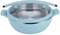 GATTO Induction Chafer Light Blue w/ Silicone Handle - 4LT